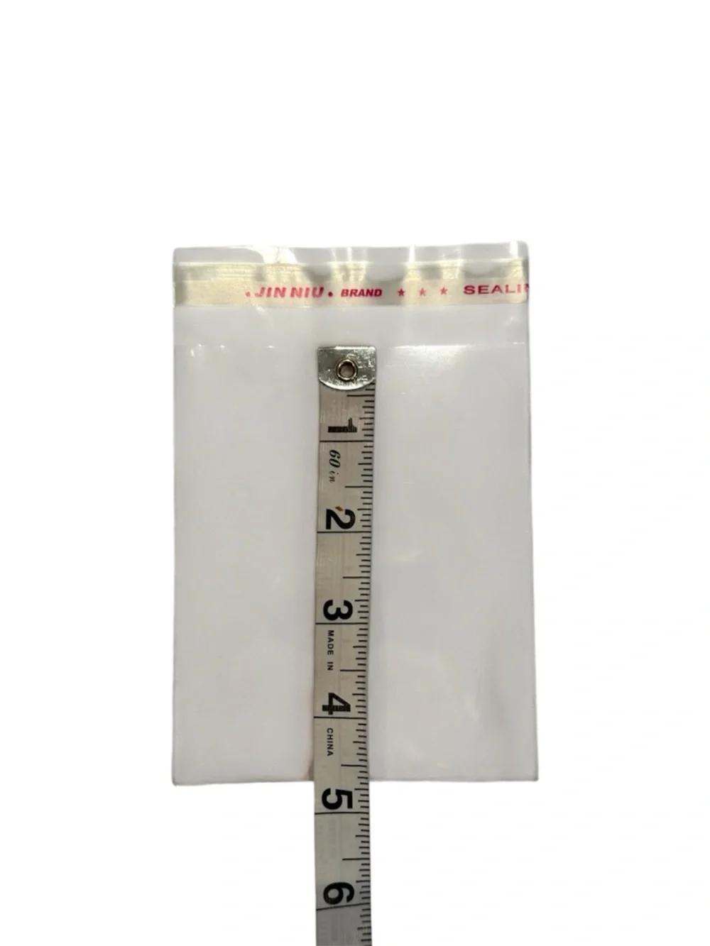 Clear Reclosable Plastic Bags with Red Resealable Tape - 85 Pack